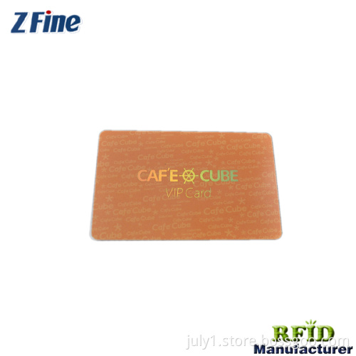 zfine card with gold hot stamping